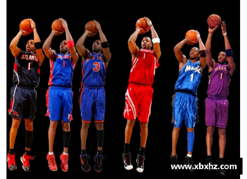 NBA球员投篮次数变化及其对比分析